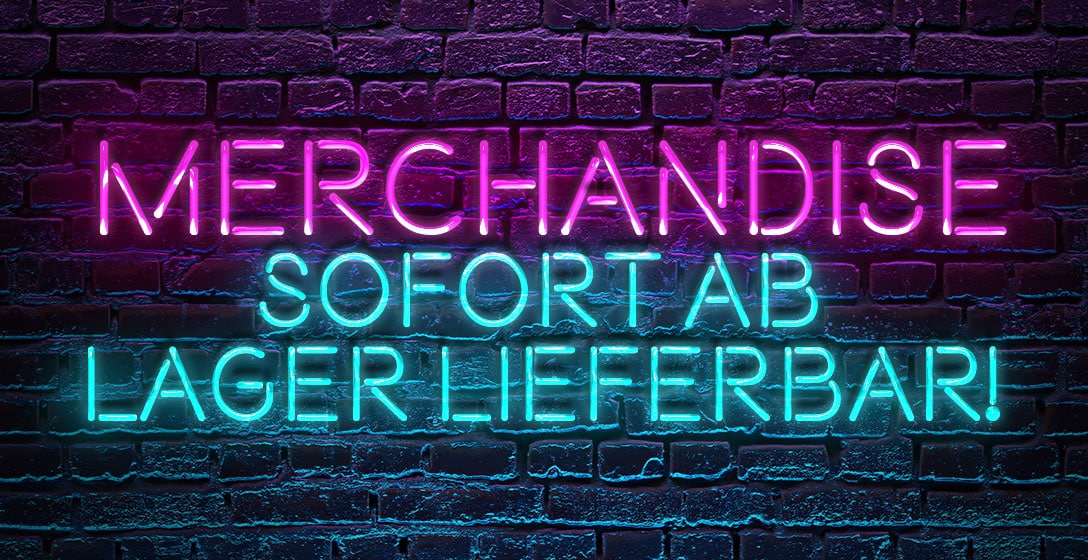 Merchandise - sofort ab Lager lieferbar