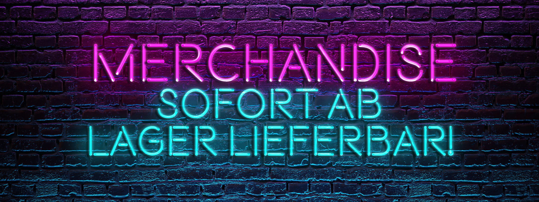 Merchandise - sofort ab Lager lieferbar