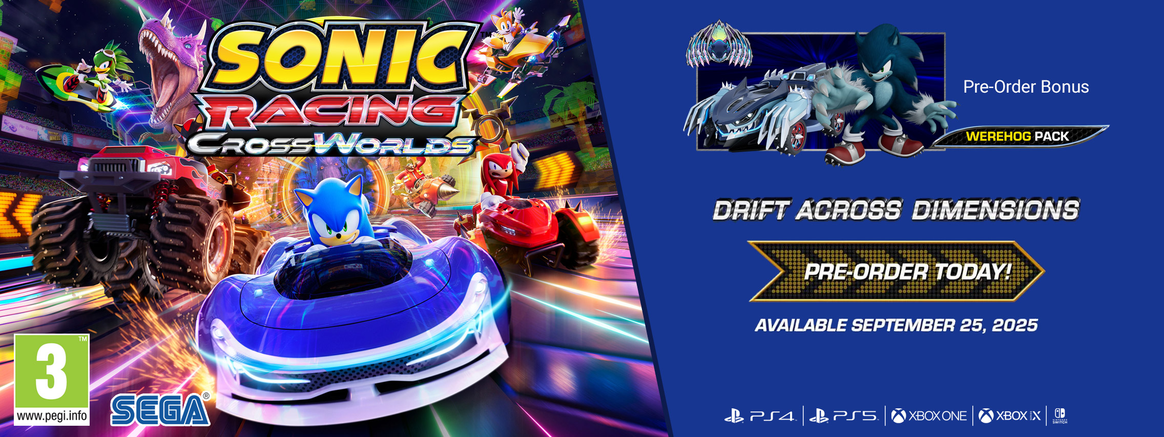 Sonic Racing CrossWorlds