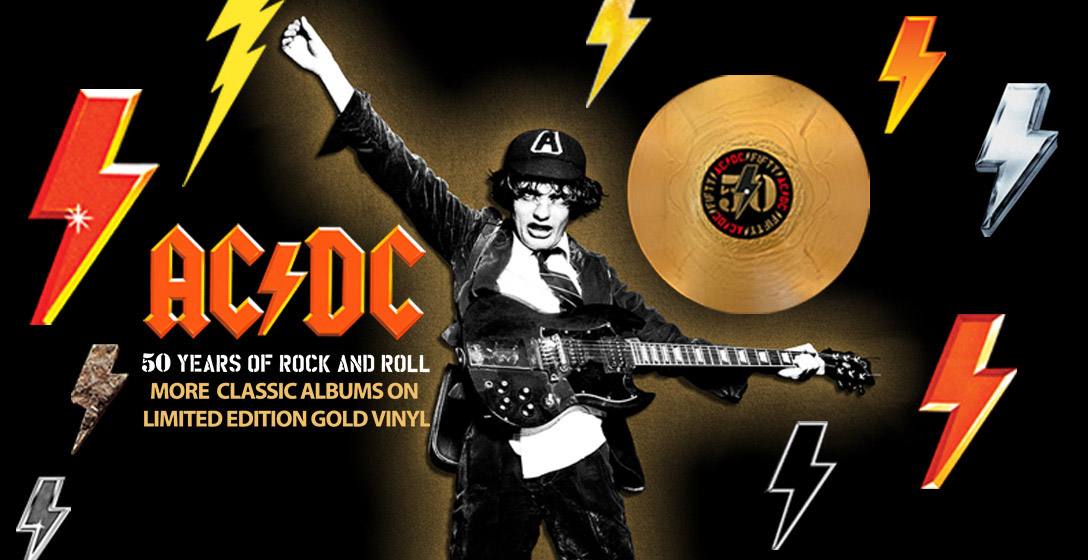 AC/DC 50th Anniversary Vinyl