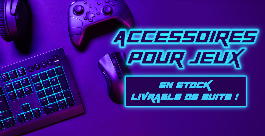 Accessoires pour jeux