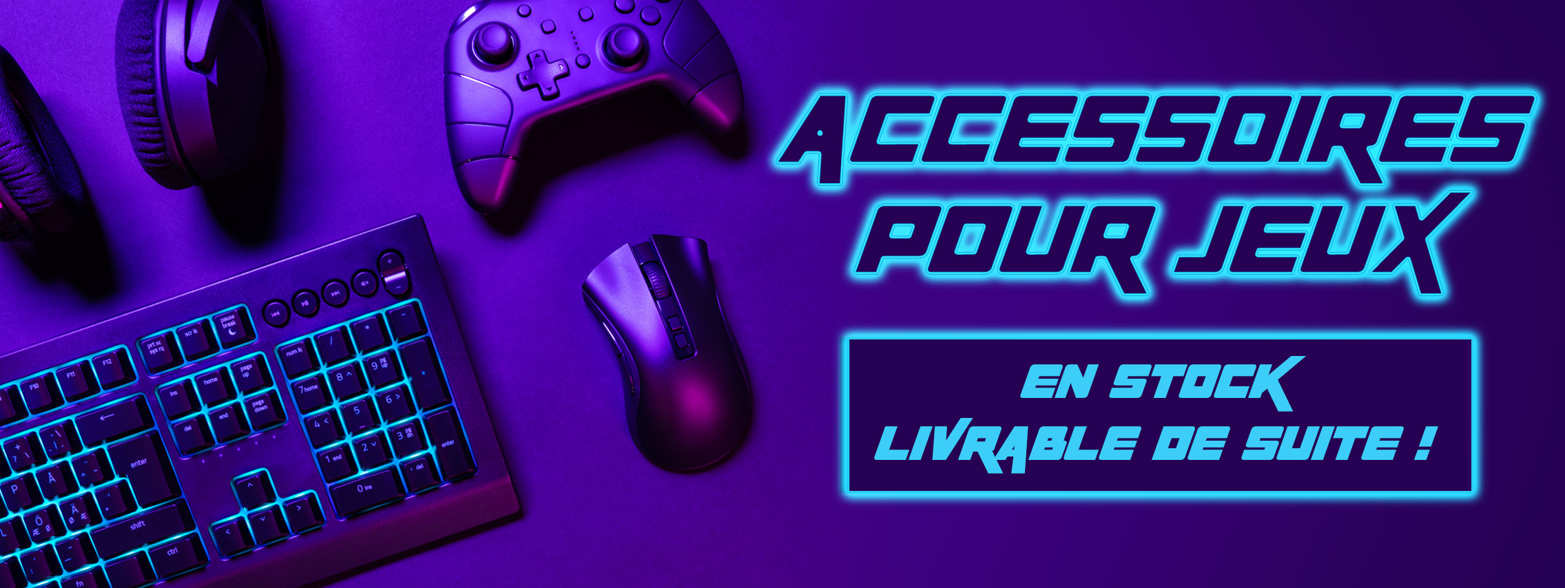 Accessoires pour jeux