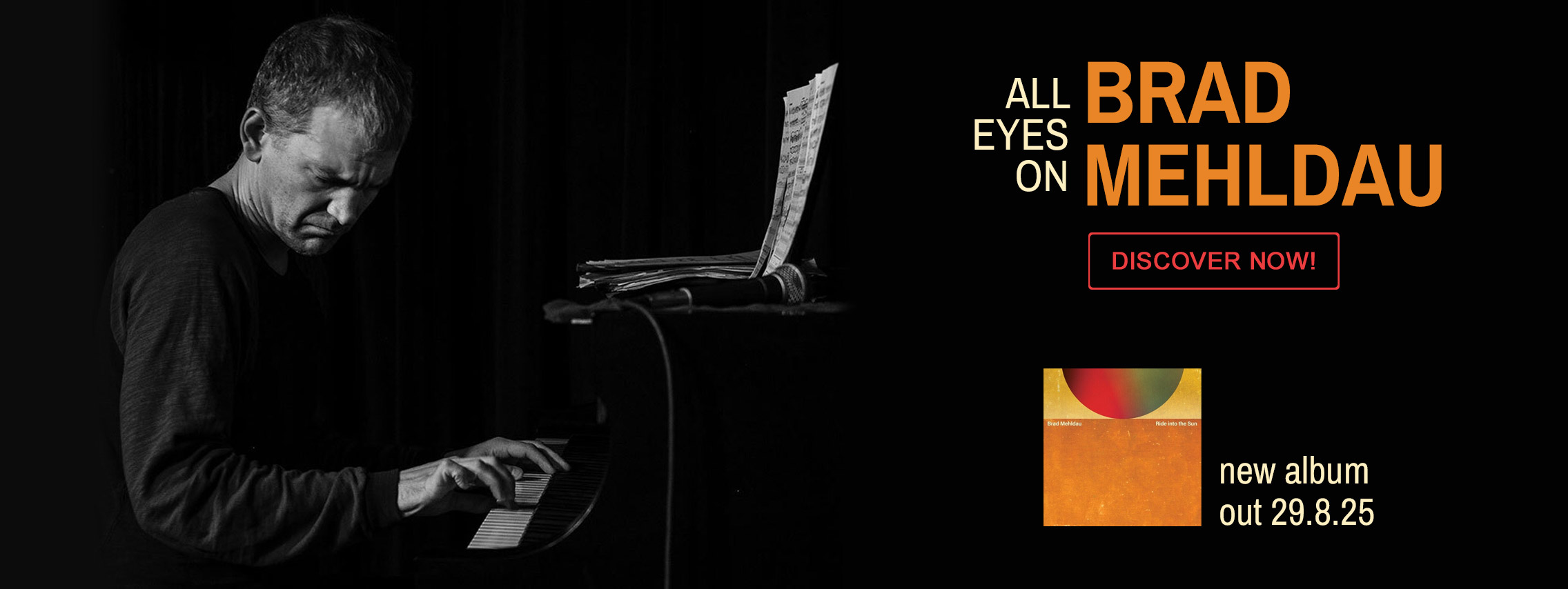All eyes on Brad Mehldau