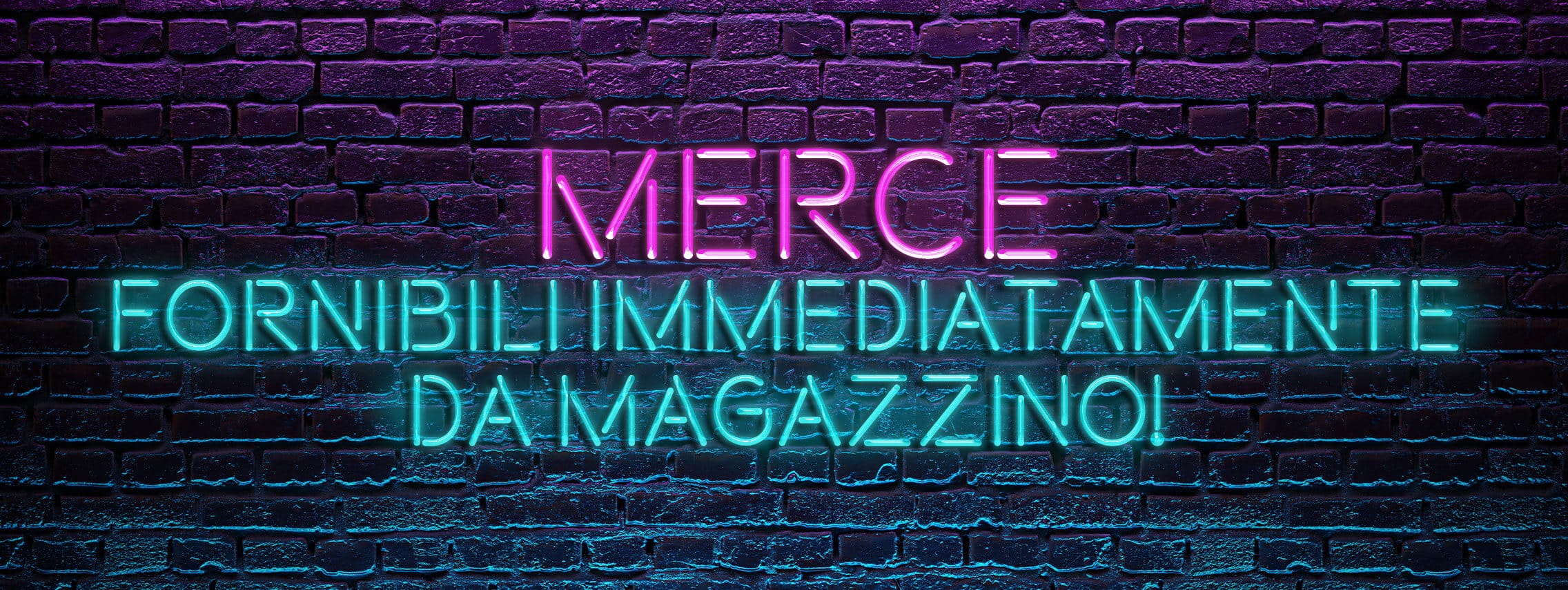 Merce - Fornibili immediatamente da magazzino